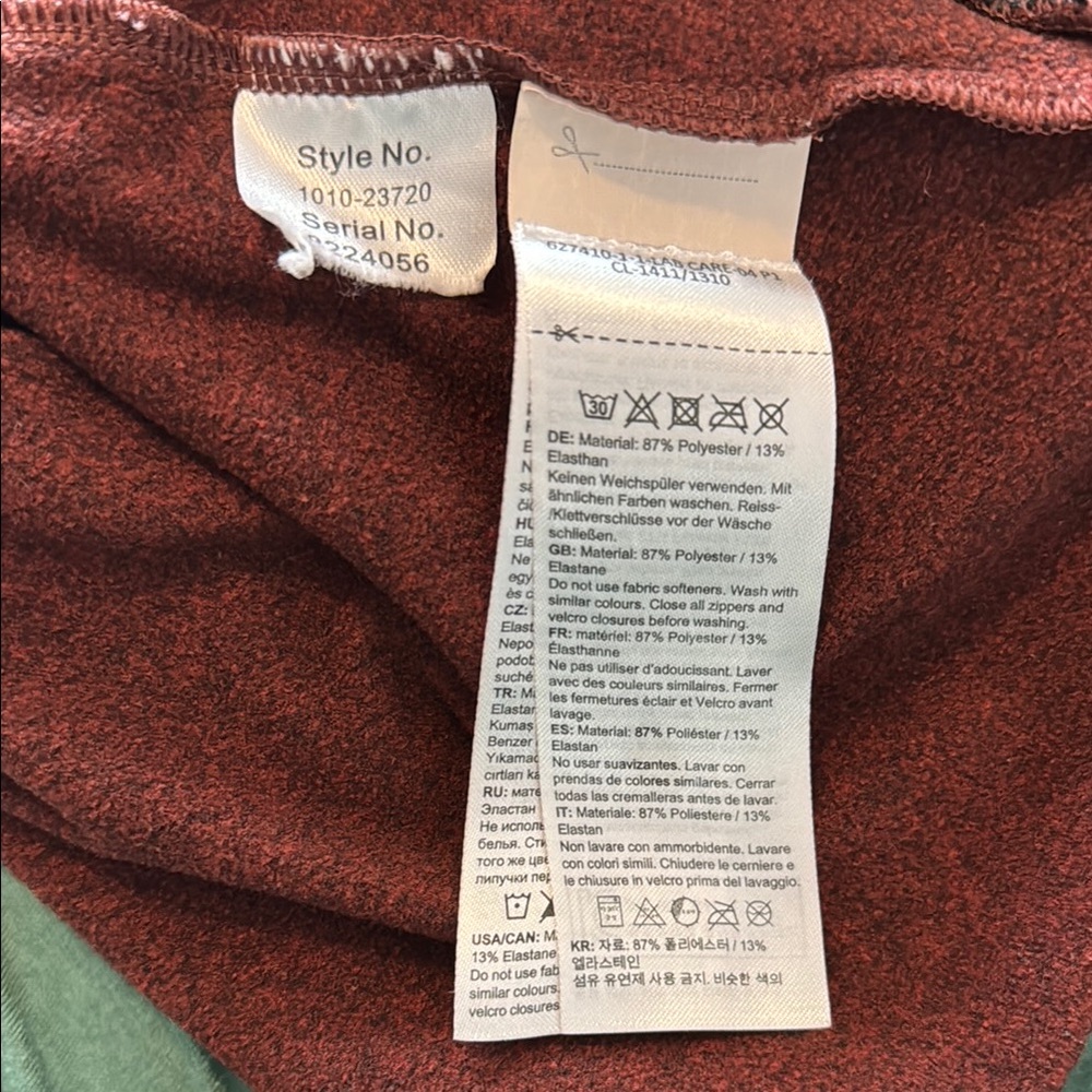 Mammut brick red baselayer - Picture 7 of 7